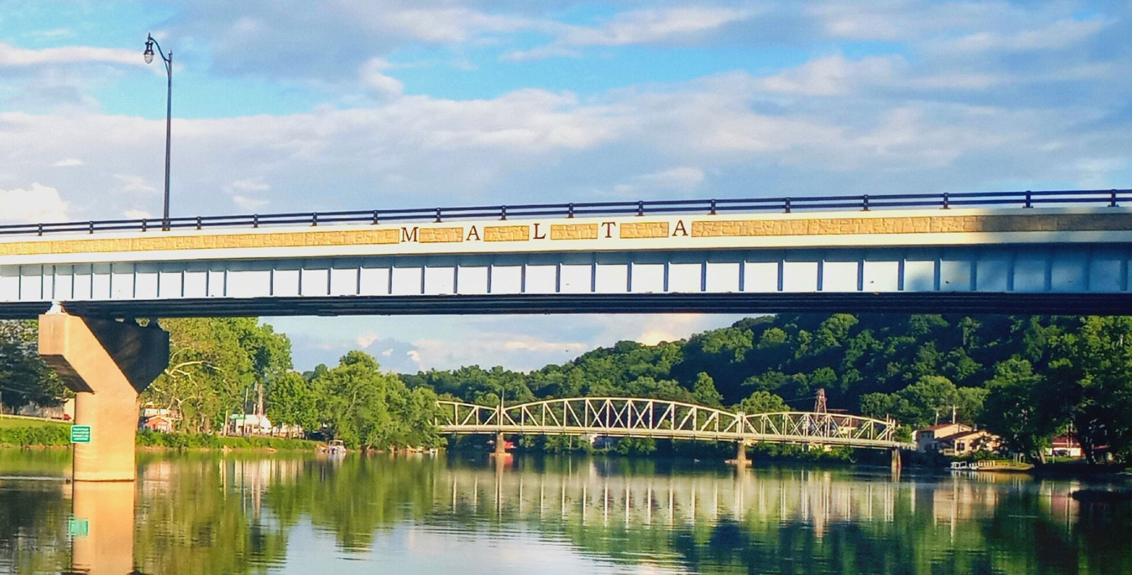 Malta Bridge in Morgan County Village of Malta